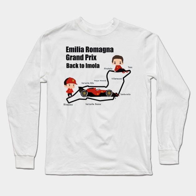 Imola is Back Long Sleeve T-Shirt by cutedrivers